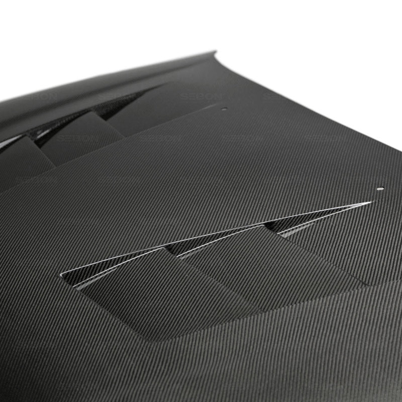 Seibon 02-07 Acura RSX (DC5) TS-Style Carbon Fiber Hood 4