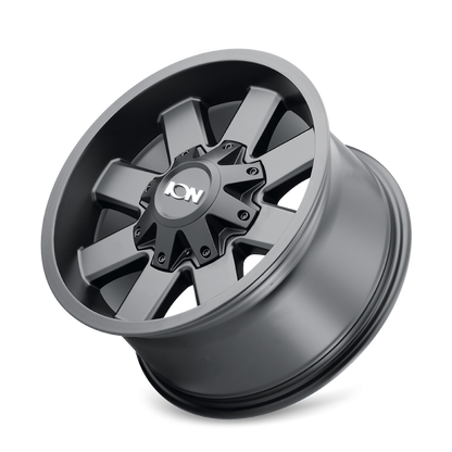 ION Wheels ION Type 141 20x9 / 6x120 BP / 18mm Offset / 78.1mm Hub Satin Black Wheel
