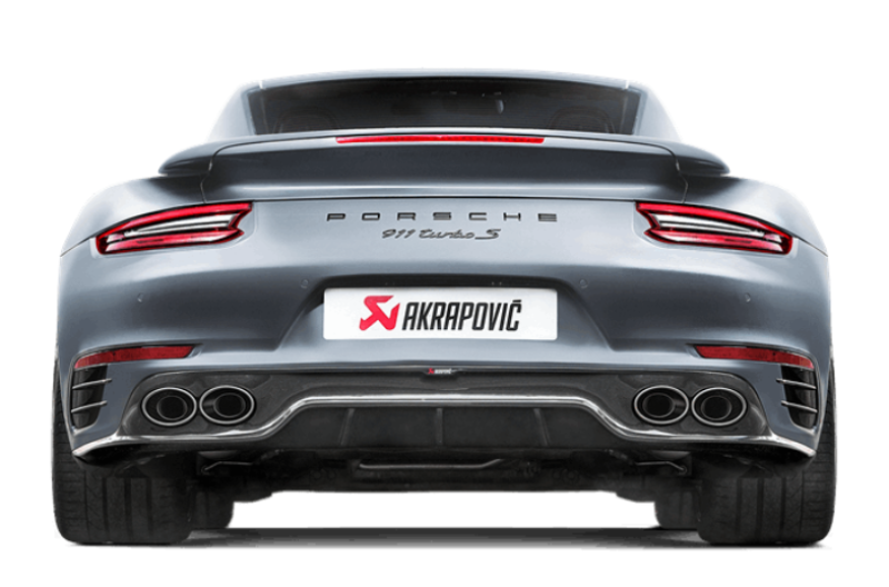 Akrapovic 16-17 Porsche 911 Turbo/Turbo S (991.2) Rear Carbon Fiber Diffuser - High Gloss 1