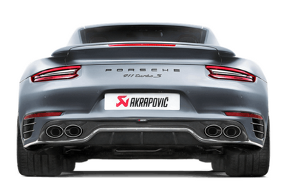 Akrapovic 16-17 Porsche 911 Turbo/Turbo S (991.2) Rear Carbon Fiber Diffuser - Matte 2