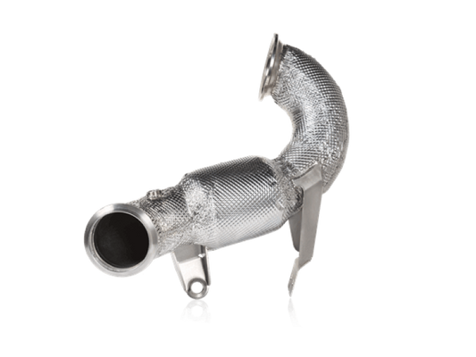 Akrapovic 2020 Mercedes-Benz CLA45S/A45S AMG (C118/X118/W177) DownPipes w/ Cat (SS) 0