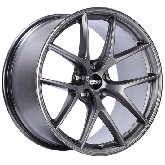 BBS CI-R 20x10 5x112 ET25 Platinum Silver Polished Rim Protector Wheel -82mm PFS/Clip Required 0