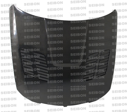 Seibon 05-08 BMW 3 Series 4 dr E90 (Excl M3) GTR-Style Carbon Fiber Hood 0