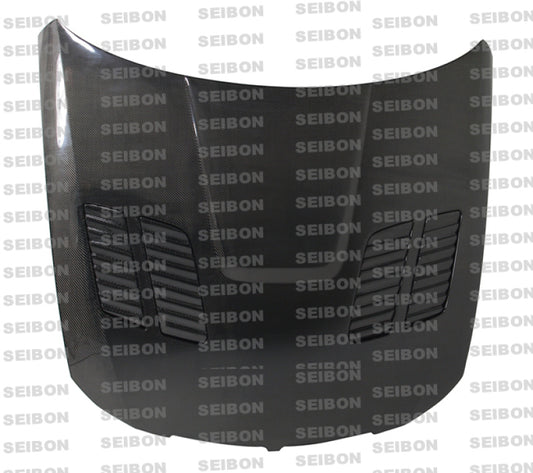 Seibon 05-08 BMW 3 Series 4 dr E90 (Excl M3) GTR-Style Carbon Fiber Hood 0