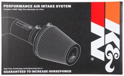 K&N Engineering K&N 16-17 Chevy Camaro 3.6L Silver Typhoon Short Ram Intake