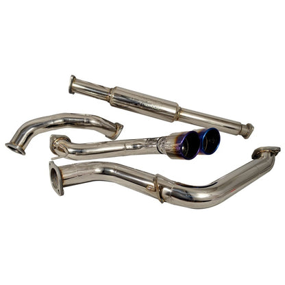 Injen 13--19 Ford Focus ST 2.0L (t) 3.00in Cat-Back Stainless Steel Exhaust System w/Titanium Tip 0