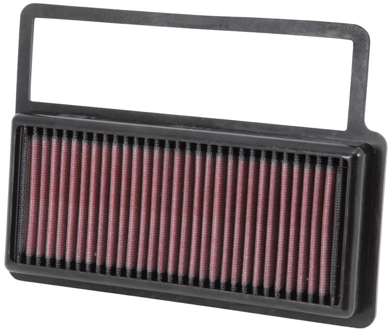 K&N Engineering K&N 2008-2013 Fiat Abarth 1.4L Turbo Replacement Drop In Air Filter - 500