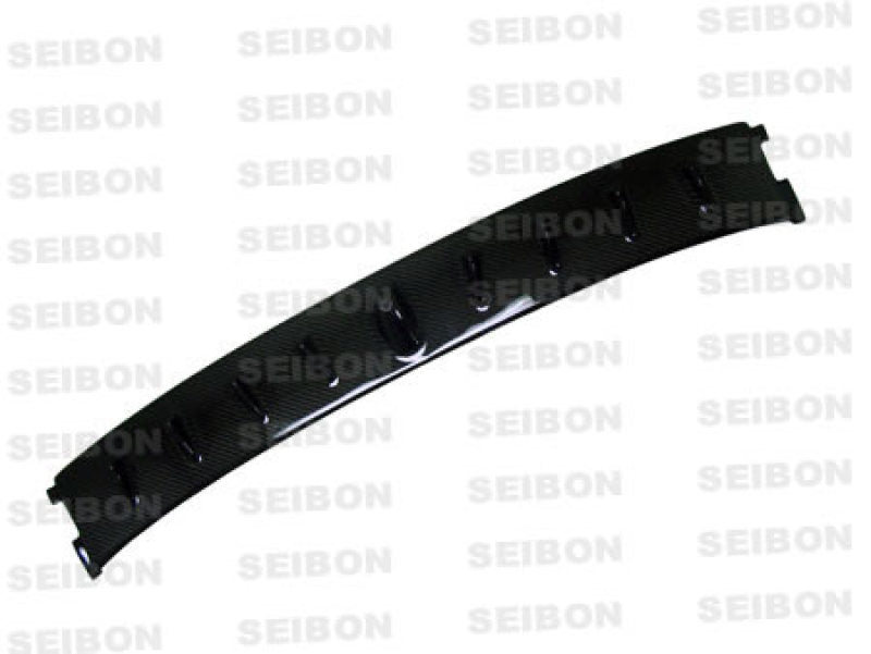 Seibon 03-07 Mitsubishi Evo  8 & 9 Carbon Fiber Rear Fin Spoiler 0