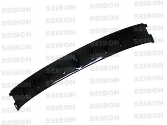 Seibon 03-07 Mitsubishi Evo  8 & 9 Carbon Fiber Rear Fin Spoiler 0