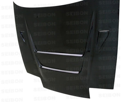 Seibon 89-94 Nissan 180SX/240SX DVII Carbon Fiber Hood 0
