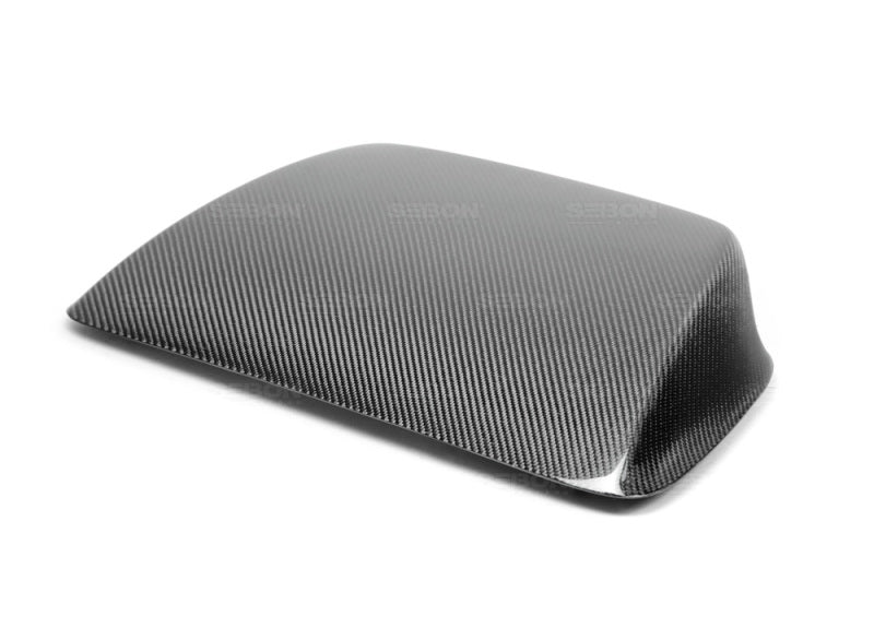 Seibon 06-07 Subaru WRX/STi STi Carbon Fiber Hood Scoop - Only Fits OEM Hoods (Not Seibon Hoods) 1