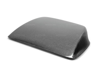 Seibon 06-07 Subaru WRX/STi STi Carbon Fiber Hood Scoop - Only Fits OEM Hoods (Not Seibon Hoods) 1
