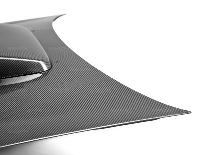 Seibon 06-07 Subaru WRX/STi OEM Carbon Fiber Hood 4