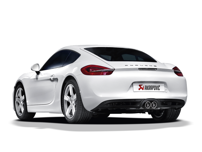 Akrapovic 12-15 Porsche Boxster (981) Slip-On Line (Titanium) w/ Titanium Tips 8