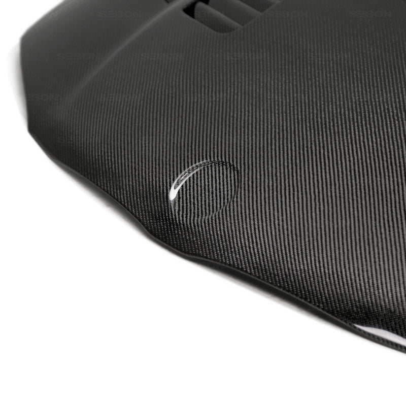 Seibon 08-11 BMW 1 Series (E81/E82) 2DR/HB GTR-Style Carbon Fiber Hood 7