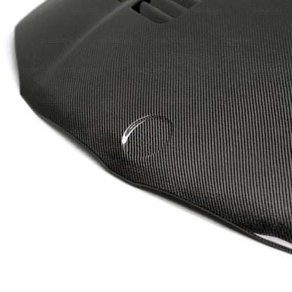 Seibon 08-11 BMW 1 Series (E81/E82) 2DR/HB GTR-Style Carbon Fiber Hood 7