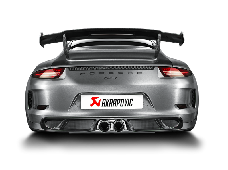 Akrapovic 14-17 Porsche 911 GT3 (991) Rear Carbon Fiber Diffuser - Matte 2