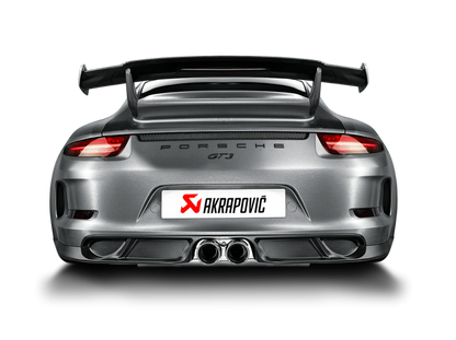 Akrapovic 14-17 Porsche 911 GT3 (991) Rear Carbon Fiber Diffuser - Matte 2