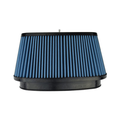 Injen NanoWeb Dry Air Filter 8.725x3.940 Oval neck/ 10.375x5.590 Base / 6.30 Tall w/Barb Fit 1