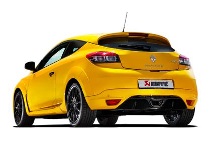 Akrapovic 10-16 Renault Megane Coupe RS Evolution Line Cat Back (Titanium) w/ Carbon Tips 3