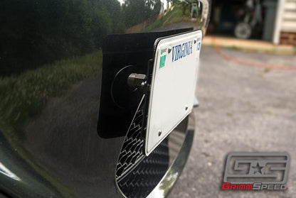GrimmSpeed 10+ Subaru Legacy/Outback / 13+ Subaru BRZ/13+ Scion FR-S License Plate Relocation Kit - BRZ & WRX