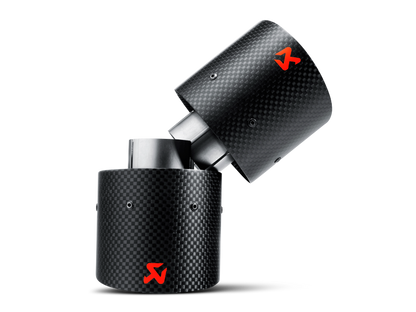 Akrapovic 07-14 MINI Cooper S (R56) / Cooper S Cabrio (R57) Tail Pipe Set (Carbon) 2