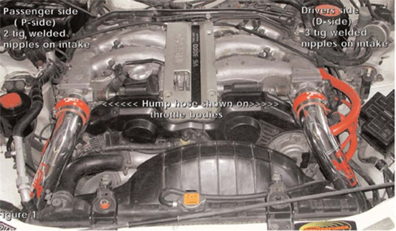 Injen 90-96 300Z Non Turbo Polished Short Ram Intake 6