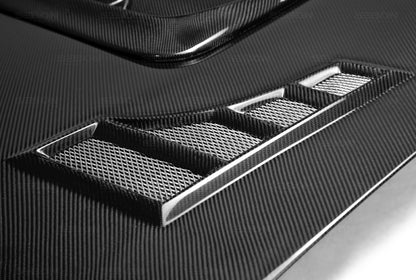 Seibon 06-07 Subaru WRX/STi CW Carbon Fiber Hood 3