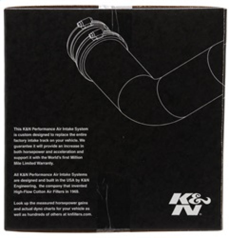 K&N Engineering K&N 14-16 Kia Soul L4 2.0L Typhoon Cold Air Intake Aluminum Silver