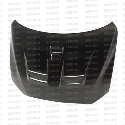 Seibon 08-09 Mitsubishi Lancer (CYA4/5A) DV Style Carbon Fiber Hood 0