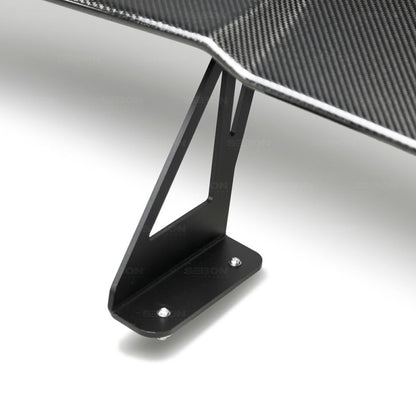 Seibon 15-18 Subaru WRX / STi Carbon Fiber Rear Spoiler - GT Style 5