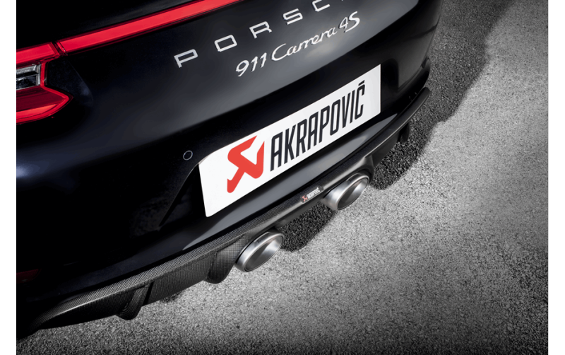 Akrapovic 16-17 Porsche 911 Carrera S/4/4S/GTS (991.2) Rear Carbon Fiber Diffuser - Matte 2