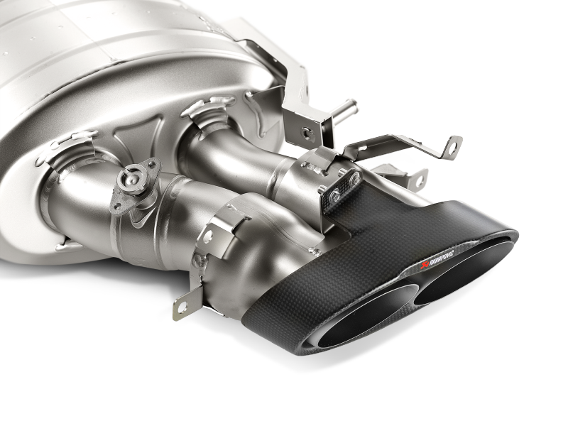 Akrapovic 14-17 Audi RS7 Sportback (C7) Evolution Line Cat Back (Titanium) w/ Carbon Tips 2