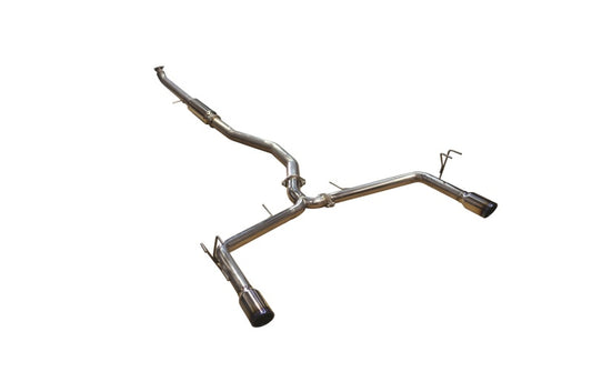 Injen 16-20 Honda Civic 1.5L Turbo 4Cyl (Sedan) 63mm SS Cat-Back Exhaust w/ Dual Burnt Titanium Tips 0