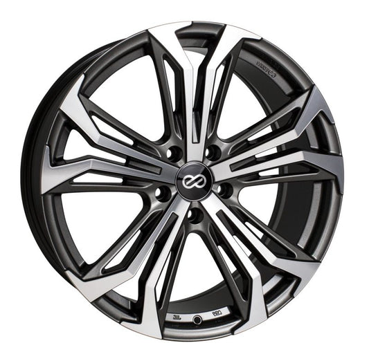 Enkei Vortex 5 Wheel 20x8.5 38mm Offset, 5x114.3mm Bore - Anthracite Machined