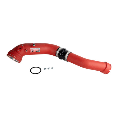 16-20 BMW L6-3.0L/ Turbo/ Twin Turbo/L4-2.0L/ L6-2.5L Wrinkle Red Turbo SES Intercooler Pipes 4