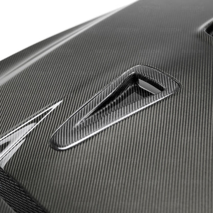 Seibon 09-12 Nissan GTR R35 DV-Style Carbon Fiber Hood 3