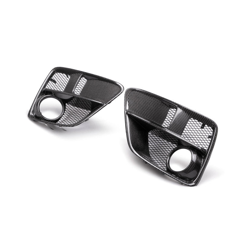 Seibon 15-17 Subaru Impreza WRX/STi Carbon Fiber Fog Light Surrounds (pair) 0