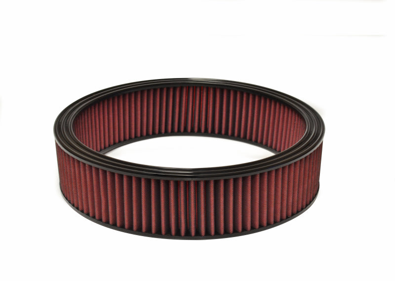 Injen Performance Air Filter 14in Round x 3in Tall - 1in Pleats 1