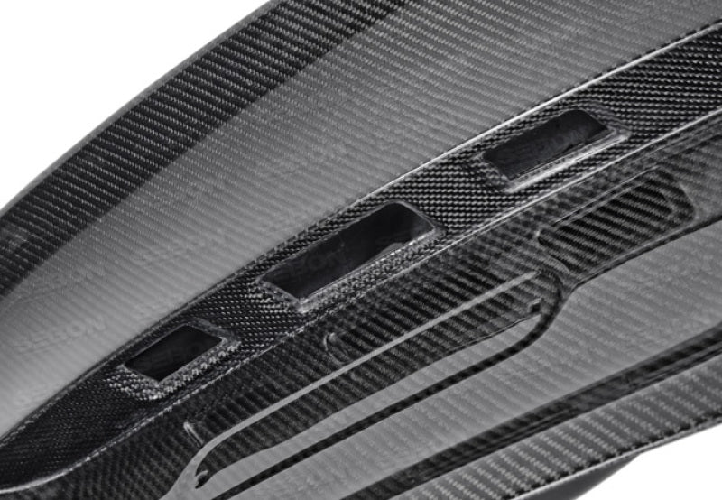 Seibon 07-13 BMW E92 2DR CSL Style Carbon Fiber Trunk/Hatch 6