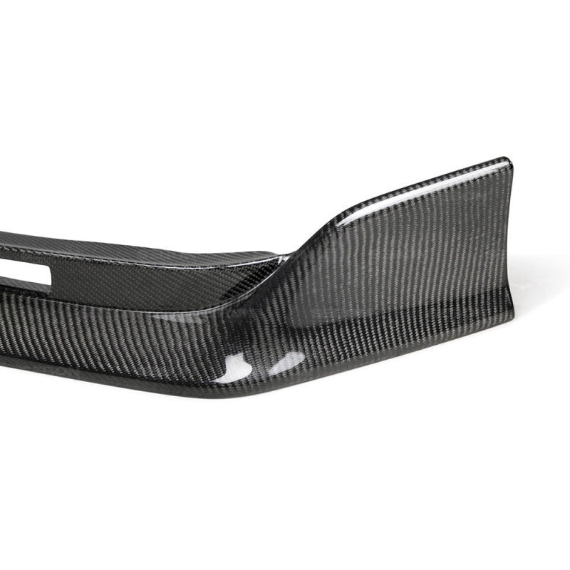 Seibon 2017 Honda Civic Type-R TA-Style Gloss Carbon Fiber Front Bumper Lip 4