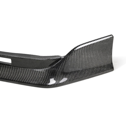 Seibon 2017 Honda Civic Type-R TA-Style Gloss Carbon Fiber Front Bumper Lip 4