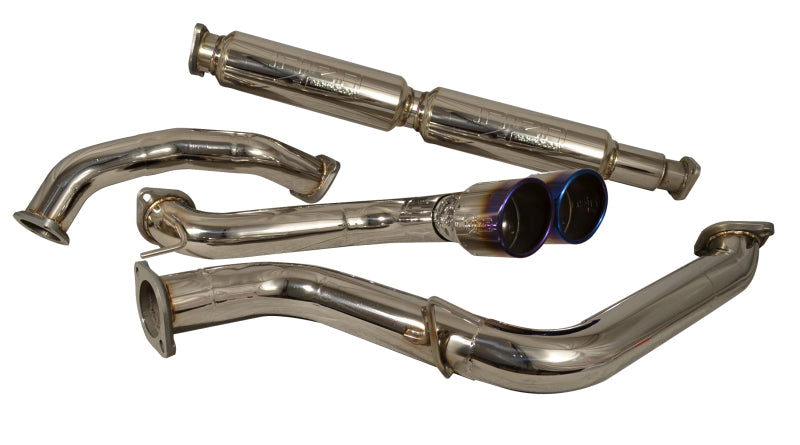 Injen 13--19 Ford Focus ST 2.0L (t) 3.00in Cat-Back Stainless Steel Exhaust System w/Titanium Tip 1