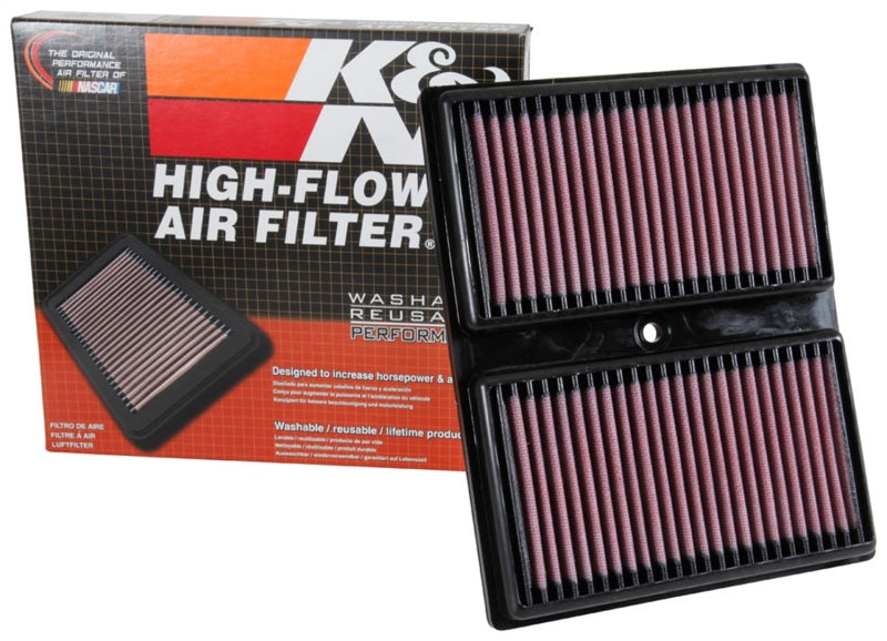 K&N Engineering K&N 15-17 Audi A1 L3-1.0L F/l - Replacement Drop In Air Filter