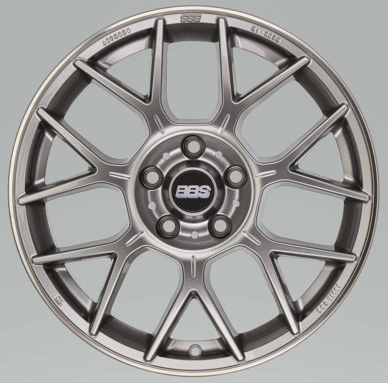 BBS XR 20x8.5 5x108 ET40 Platinum Gloss Wheel -70mm PFS/Clip Required 0