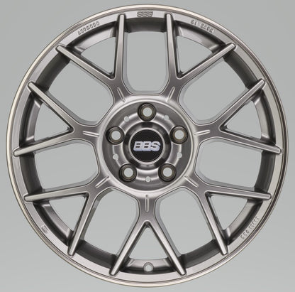 BBS XR 19x8.5 5x108 ET43 Platinum Gloss Wheel -70mm PFS/Clip Required 0