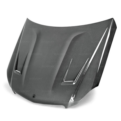 Seibon 12-14 Mercedes C-Class GT Style Carbon Fiber Hood 0