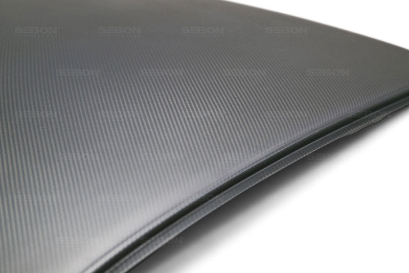 Seibon 2016 Honda Civic Coupe Dry Carbon Roof Replacement (Dry Carbon Products are Matte Finish) 3