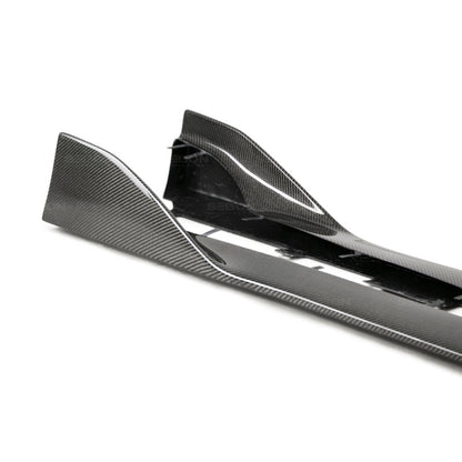 Seibon 2020 Toyota GR Supra MB-Style Carbon Fiber Side Skirt 4