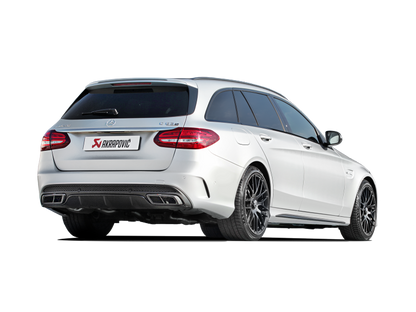 Akrapovic 15-17 AMG C63 Estate Evolution Line Cat Back (Titanium) w/ Carbon Tips (Req. Link Pipe) 7